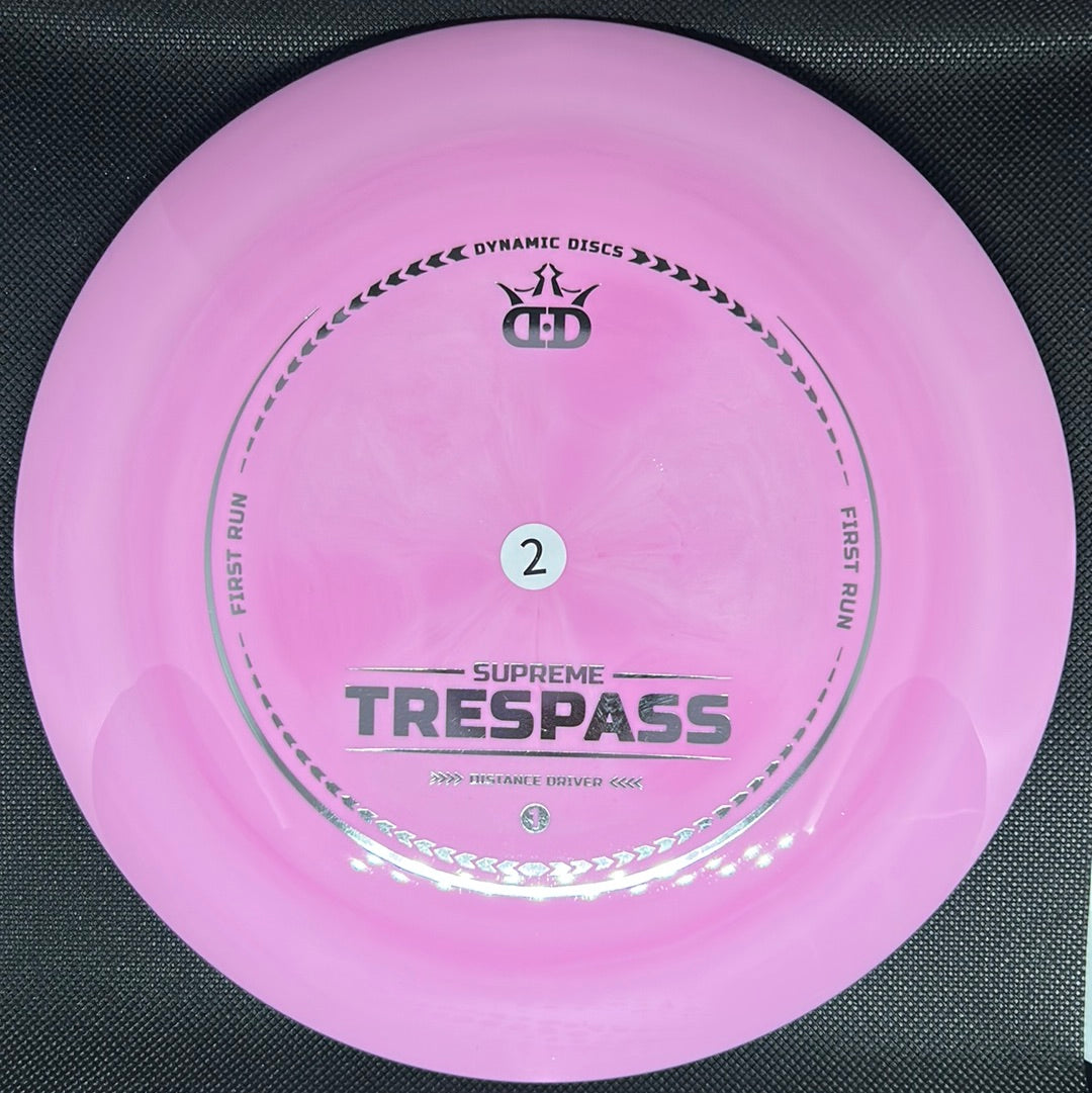 Dynamic Discs Supreme Trespass