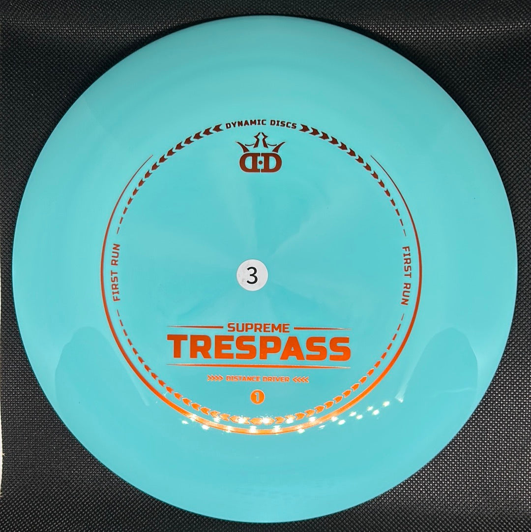 Dynamic Discs Supreme Trespass