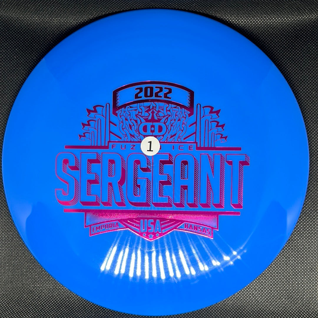 2022 Pro Worlds Dynamic Discs Fuzion Ice Sergeant